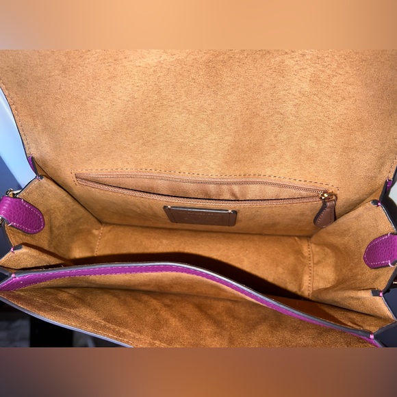 COACH Morgan Shoulder Bag With Jumbo Floral Print - Picture 10 of 12